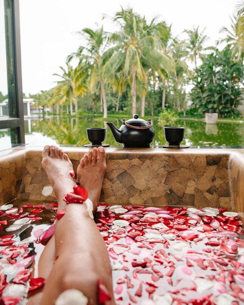 Beautiful spa at Four Seasons Hoi An