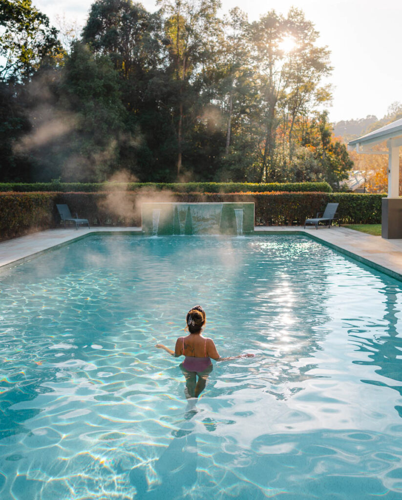 Eden Health retreat pool