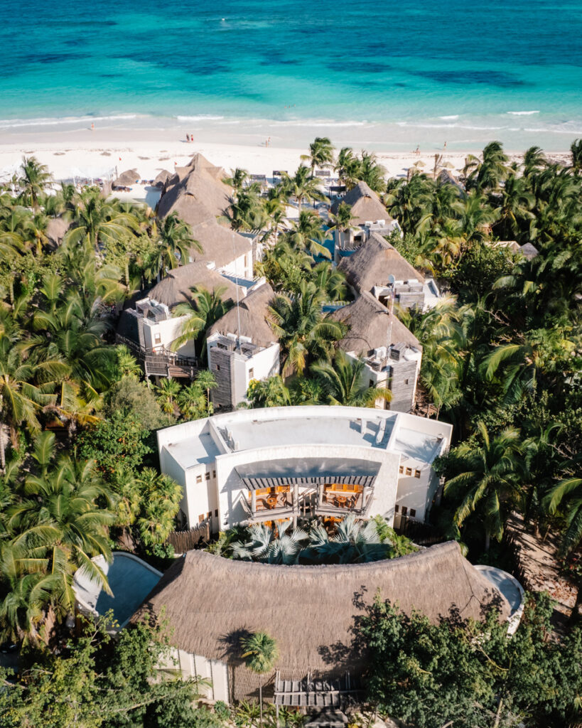 maxanab hotel on tulum beach mexico