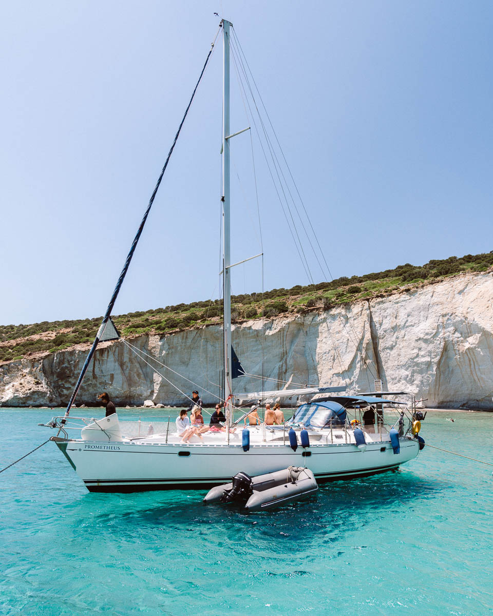 Milos boat tour, things to do in milos, 