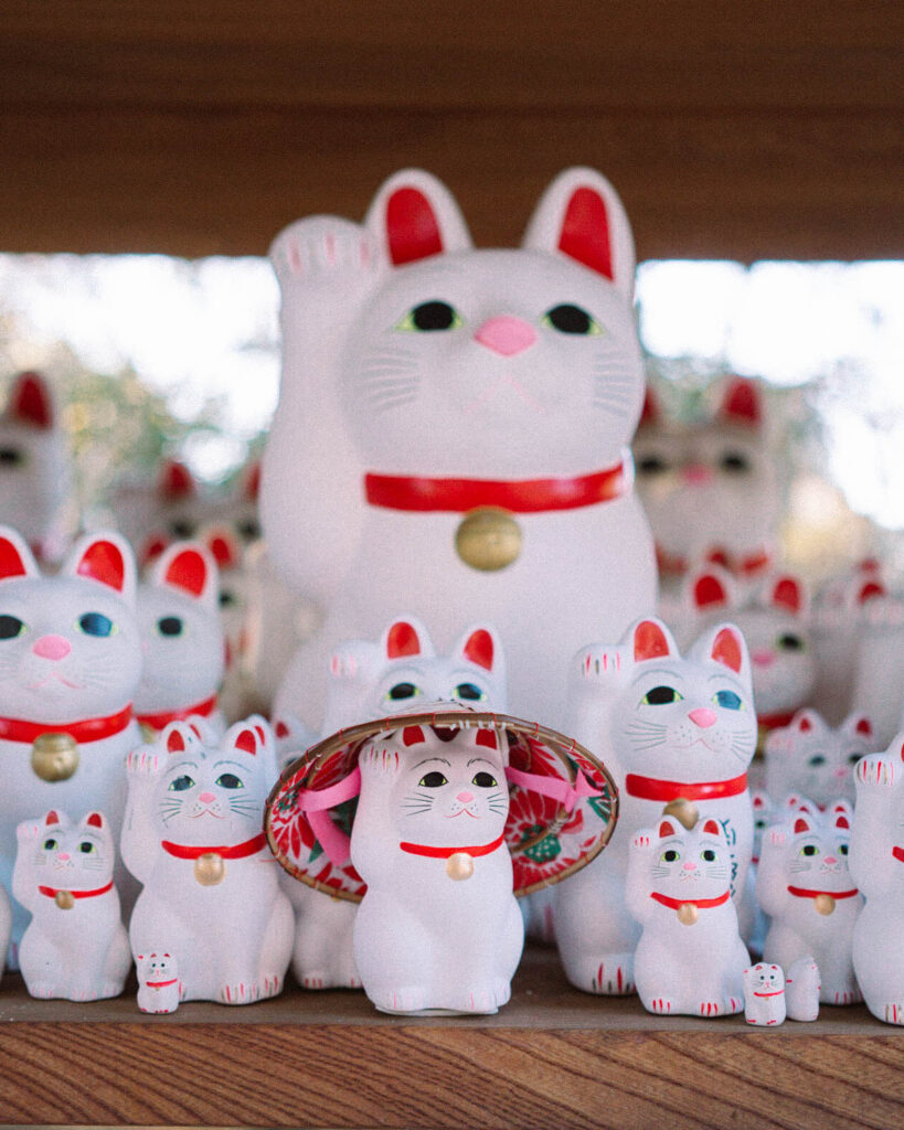 Gotokuji Lucky Cat Temple tokyo, places to visit in tokyo