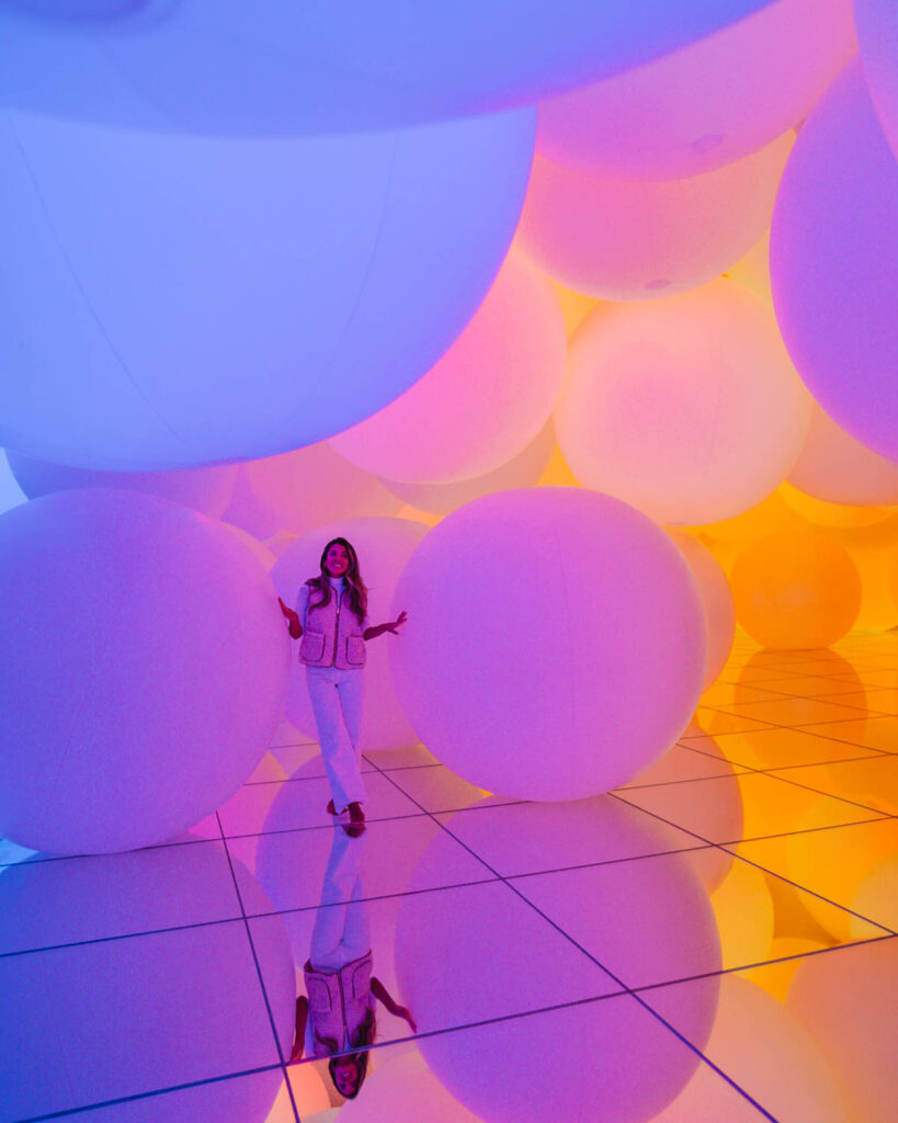 unique things to do in tokyo, teamlab Planets Tokyo, Places to visit in tokyo, tokyo attractions