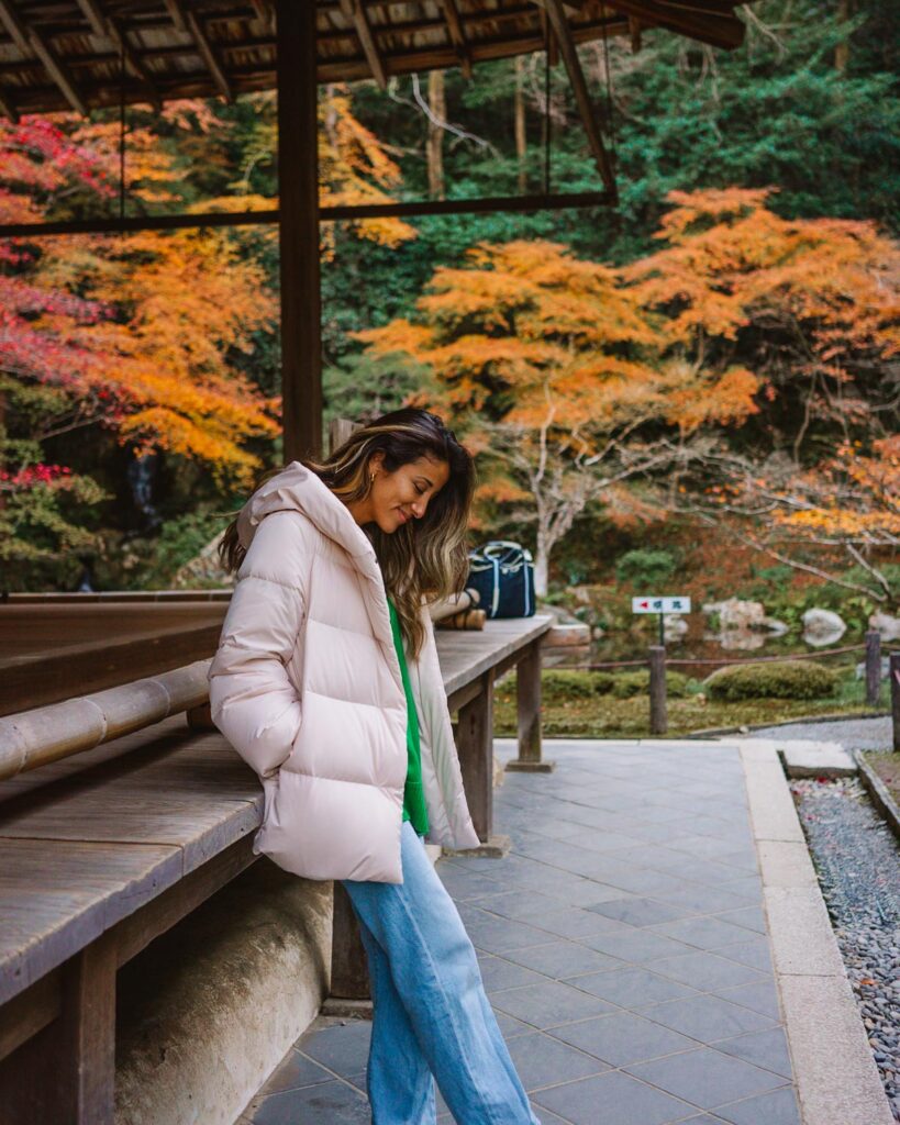 Nanzenji Temple Fall colors kyoto japan