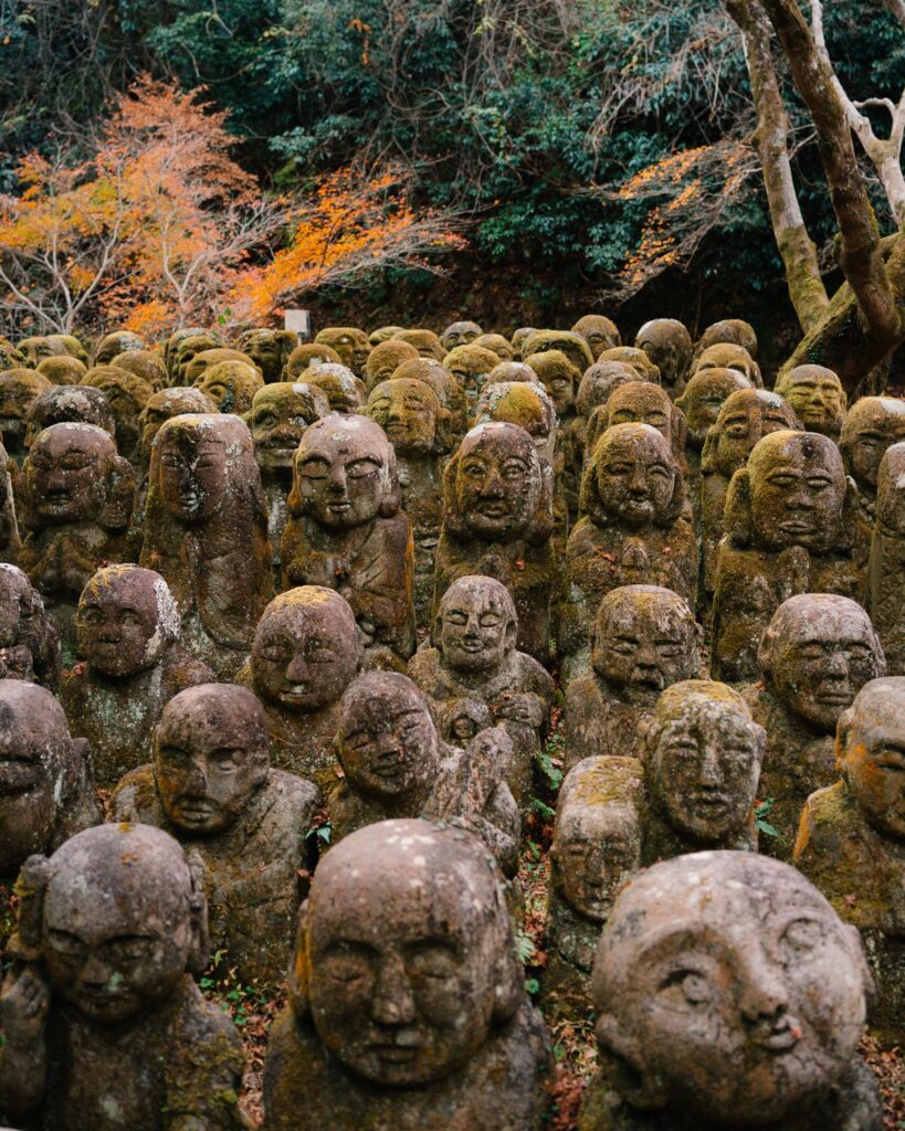 Otagi Nenbutsu-ji 1000 faces temple kyoto