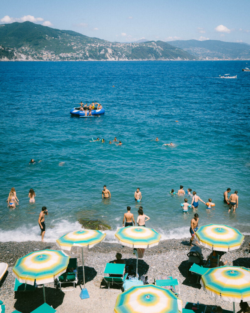 Italian Riviera Beaches at Santa Margherita