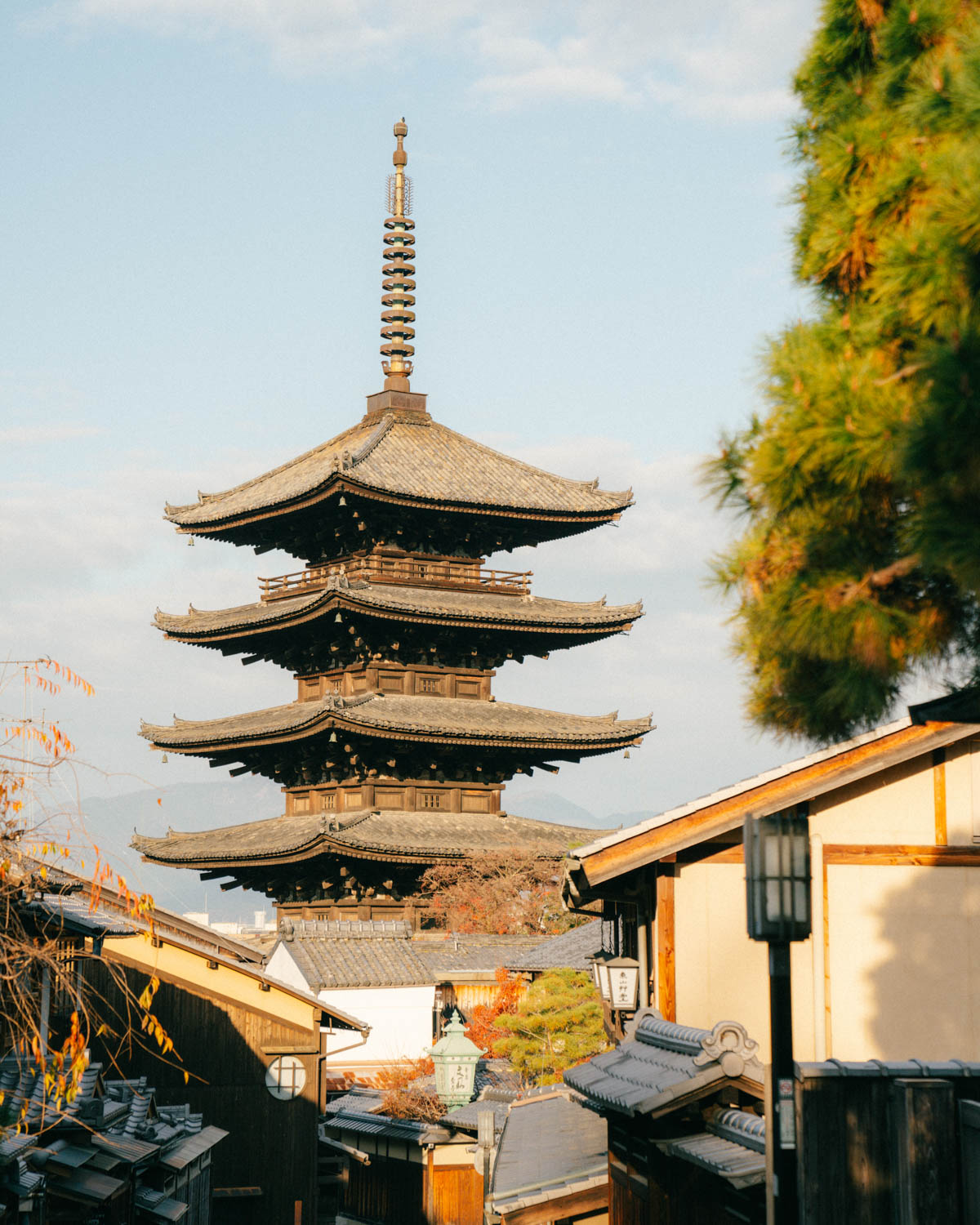 Yasaka Pagoda Higashiyama district kyoto japan