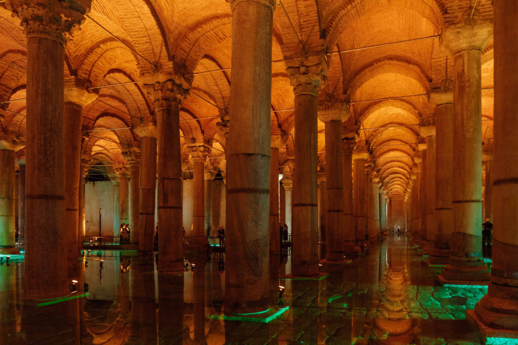 Insite basilica cistern sultanahmet