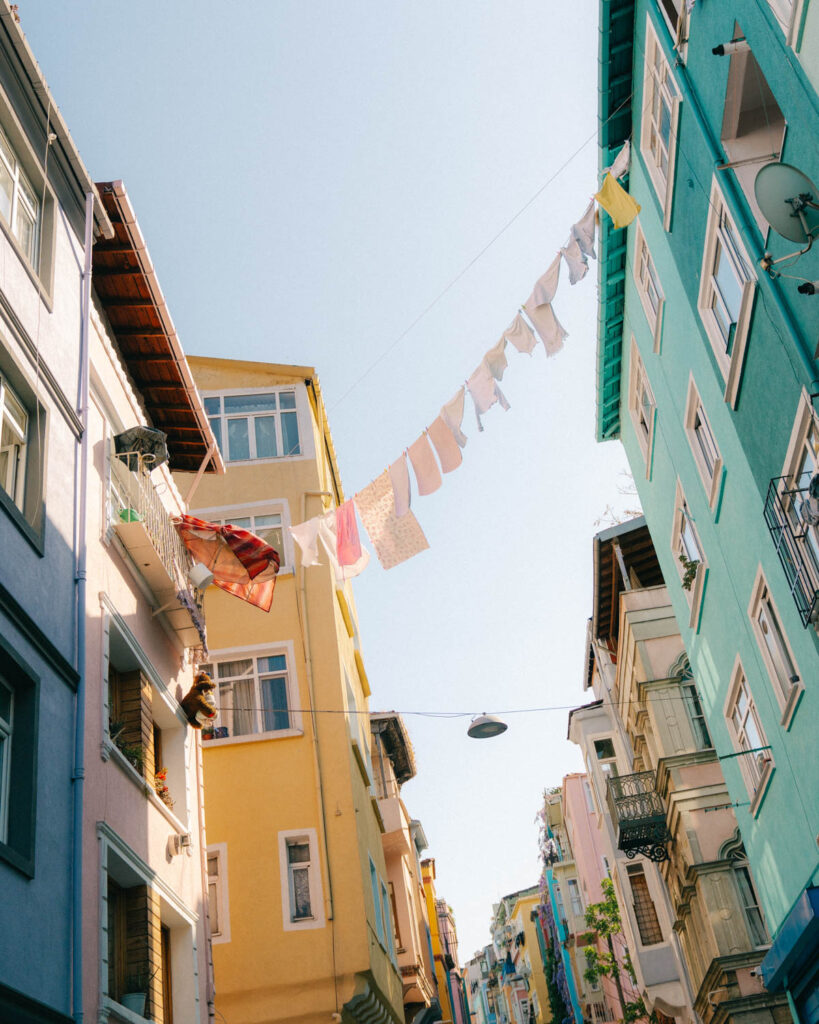 Istanbul things to do - Colourful houses of Balat
