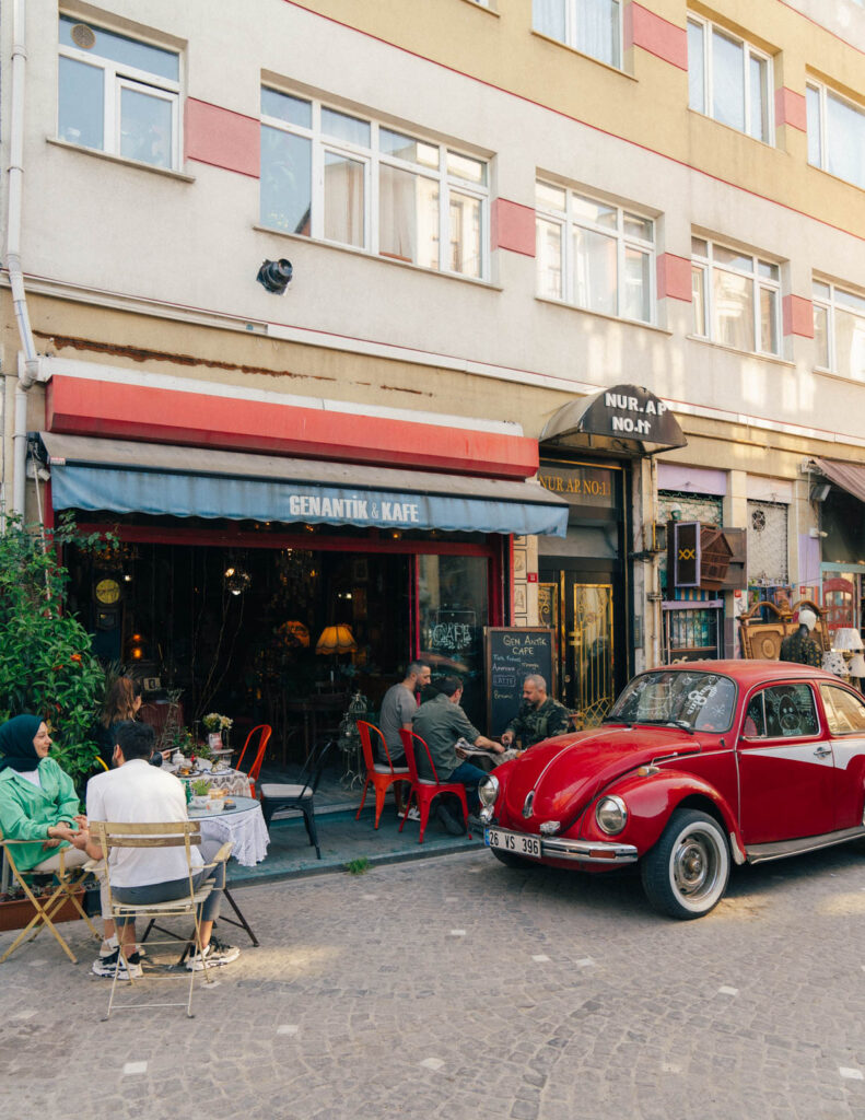 Istanbul things to do - cafes in Balat