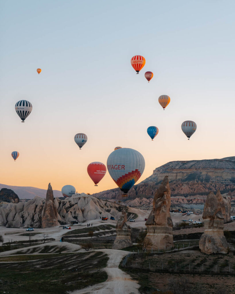 Best things to do in Cappadocia - Launch site Hot Air Balloons