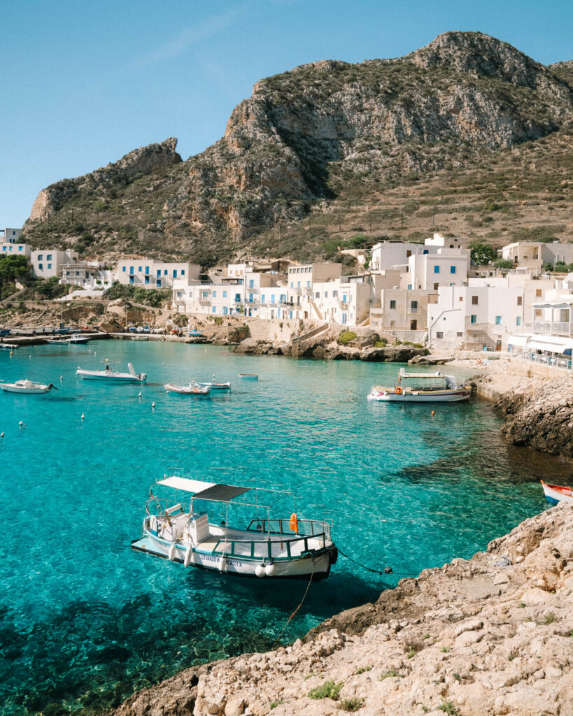 Levanzo one of the most visit islands in Sicily