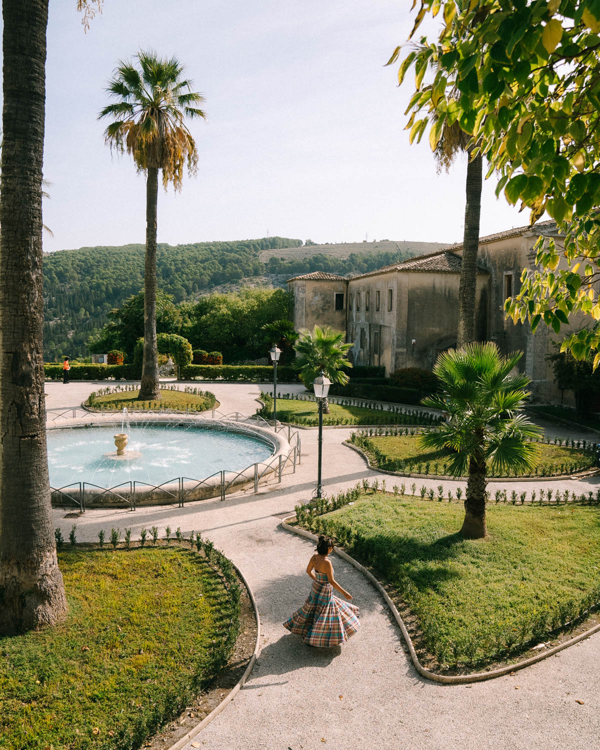 garden in Ragusa, Sicily