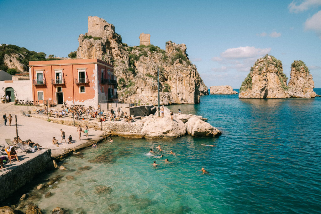 Tonnara di scopello Sicily Best beaches