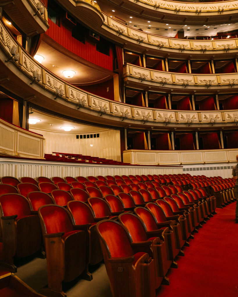 interior of Vienna State Opera House