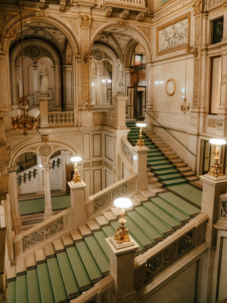 interior of Vienna State Opera House