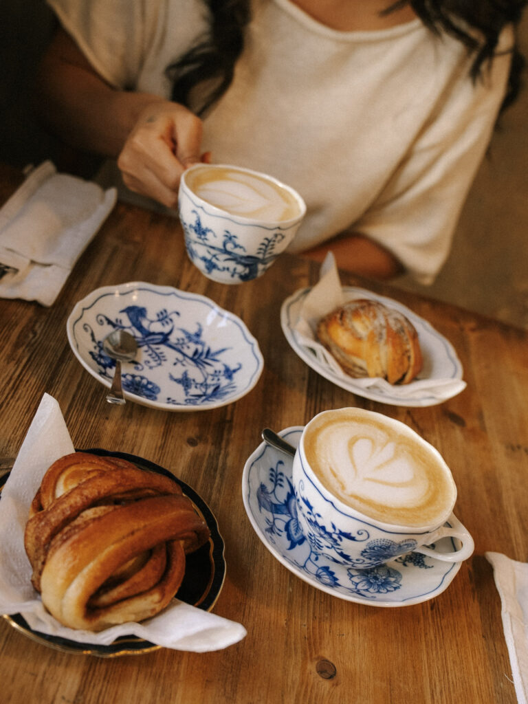 Cafe Hrnek Prague cinnamon and cardamom scrolls