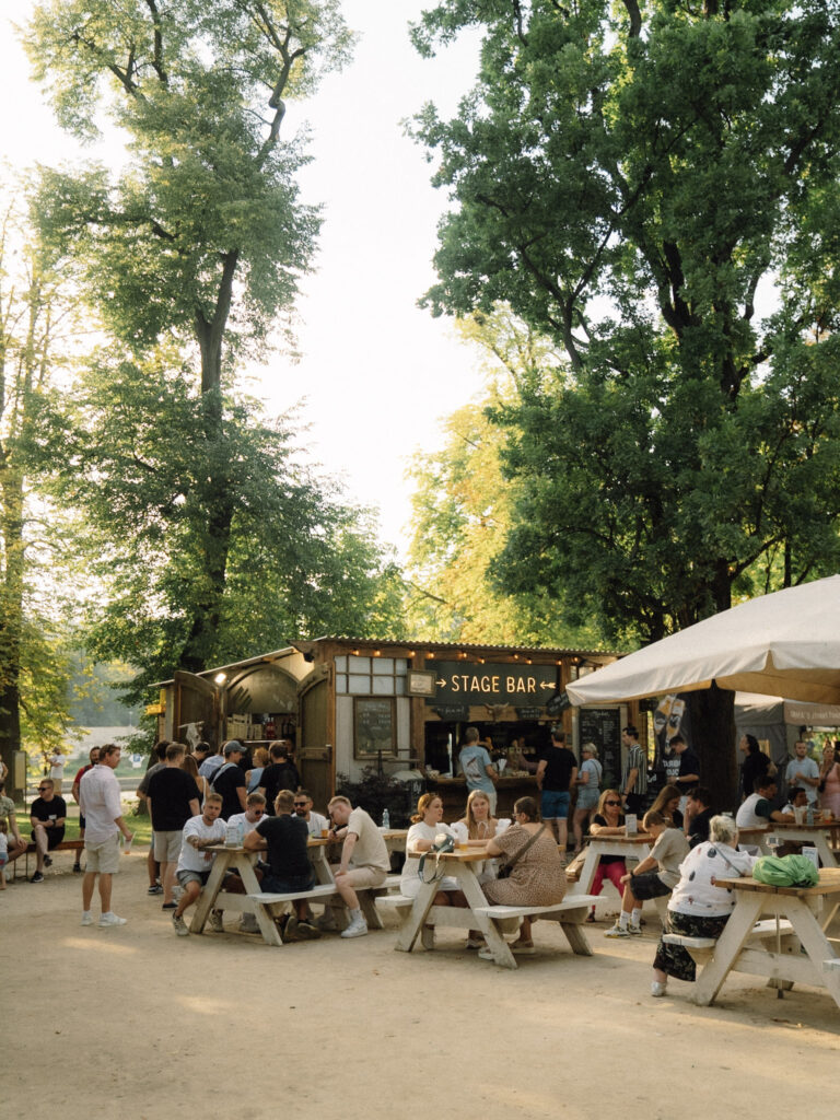 Park Legií, prague picnic island