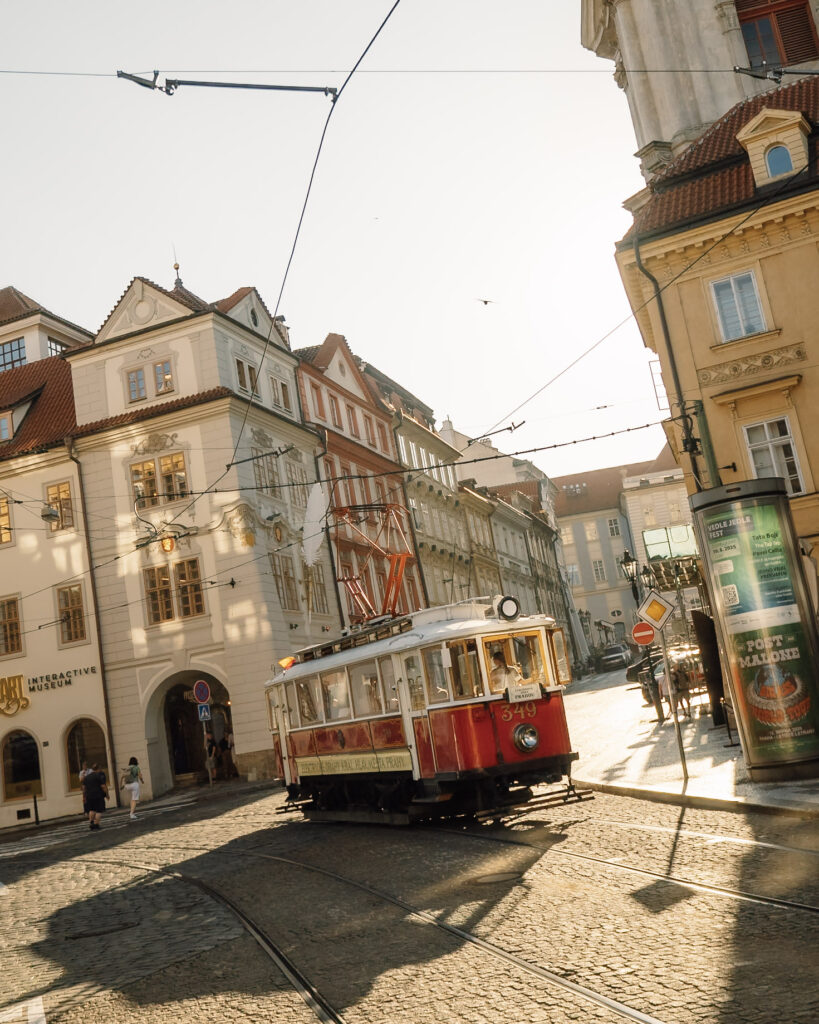 Vintage Tram 42 Prague, best things to do in prague