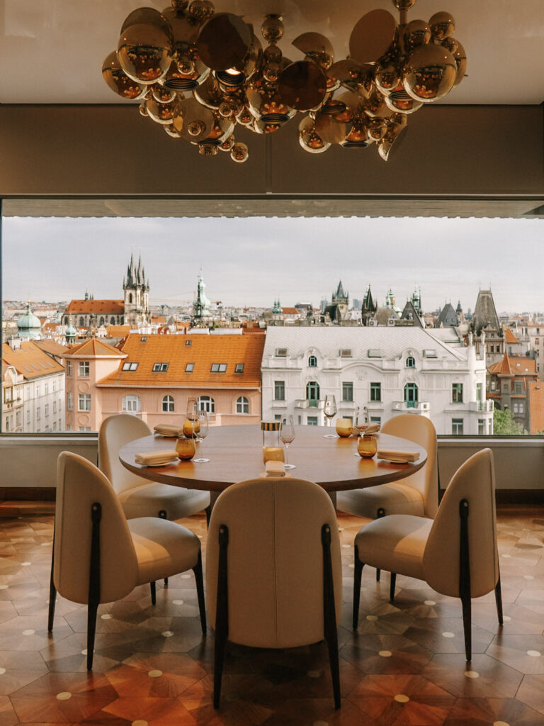 Zlatá Praha fine dinning Restaurant Prague 