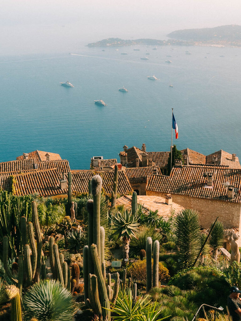 Èze medieval hilltop village on the French Riviera