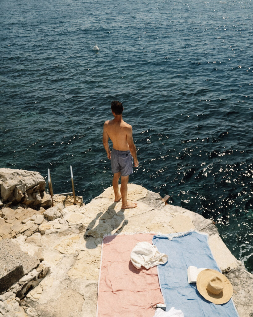 swimming spots along Cap Ferrat Coastal Walk, Nice, South of France
