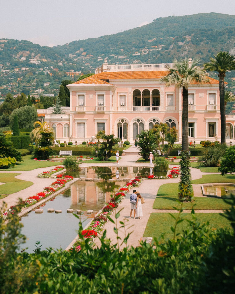 Villa Ephrussi de Rothschild in Saint Jean Cap Ferrat on the French Riviera
