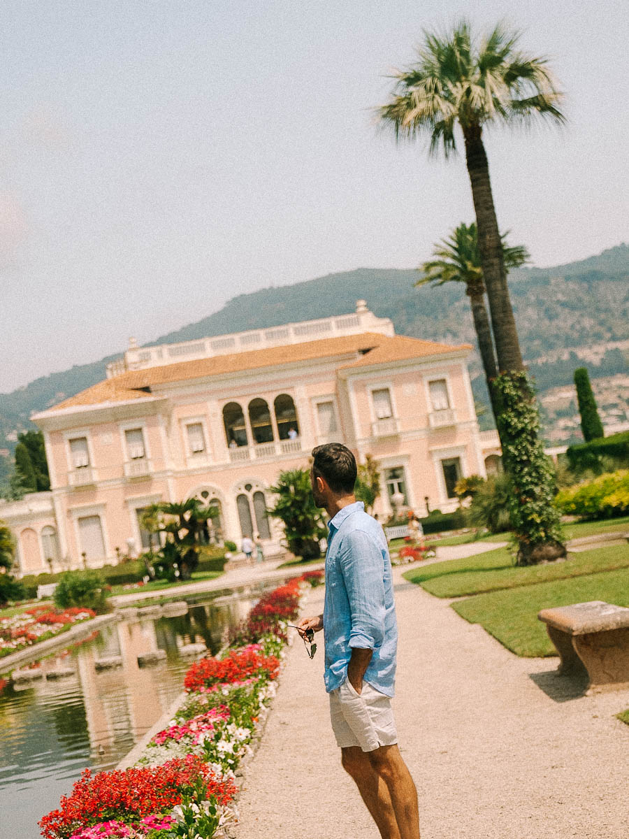Villa Ephrussi de Rothschild in Saint Jean Cap Ferrat on the French Riviera